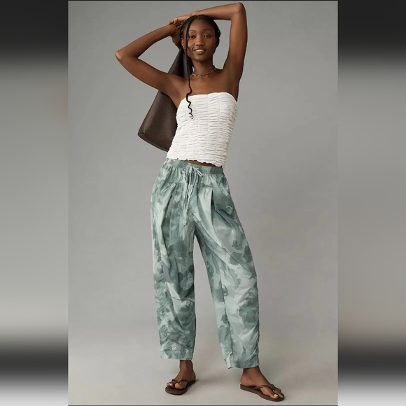 Anthropologie New Daily Practice Aerial Parachute Pants - Picture 1 of 4